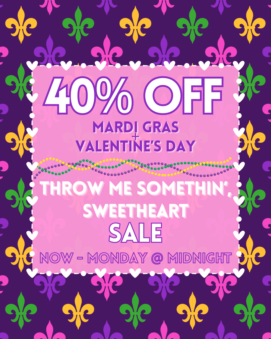 Throw Me Somethin', Sweetheart SALE