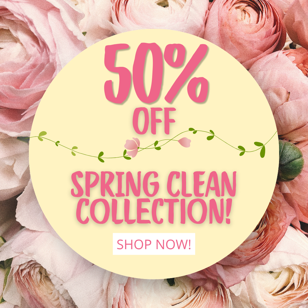 50% OFF Spring Clean