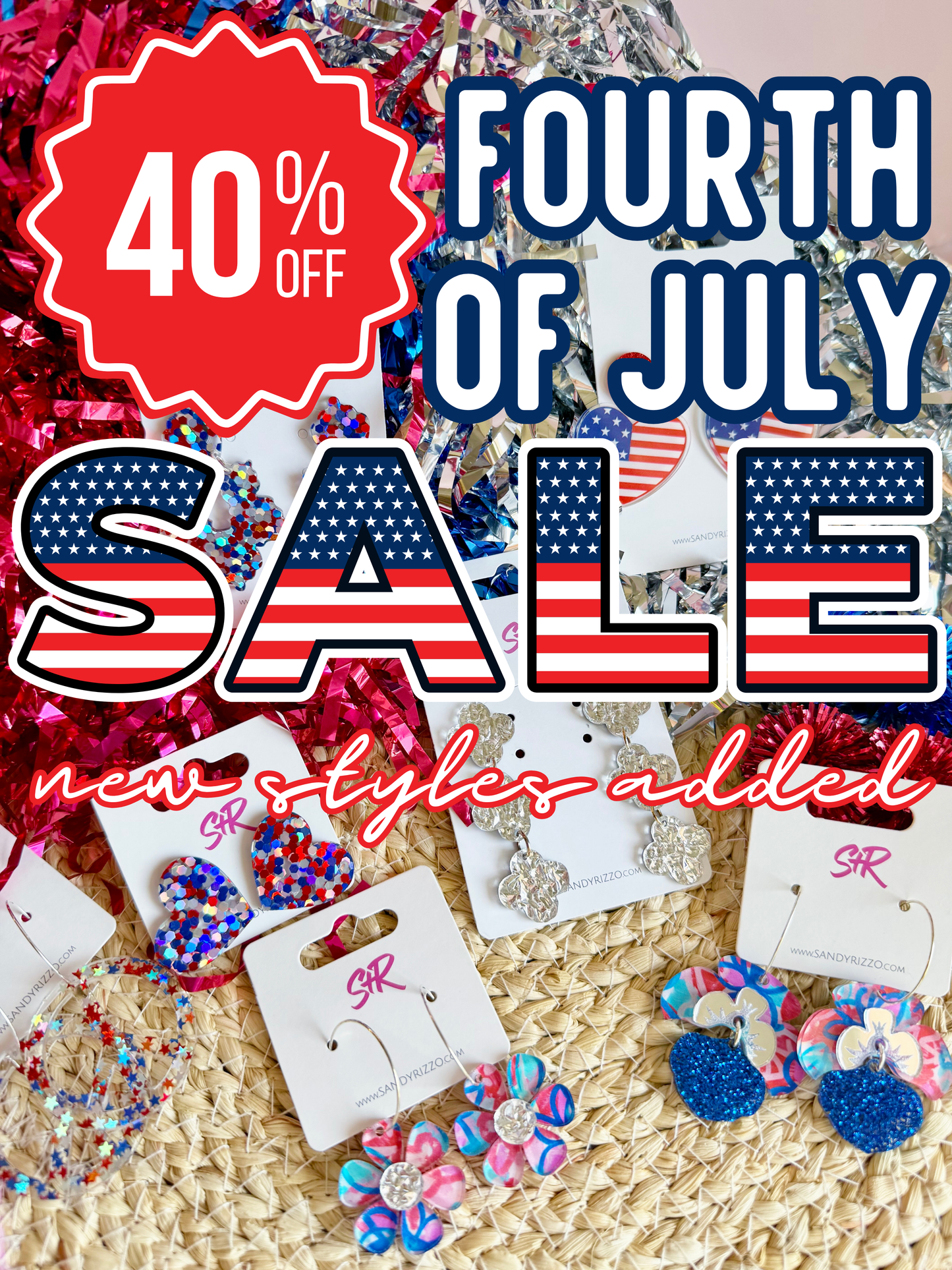 40% OFF Fourth of July Sale!