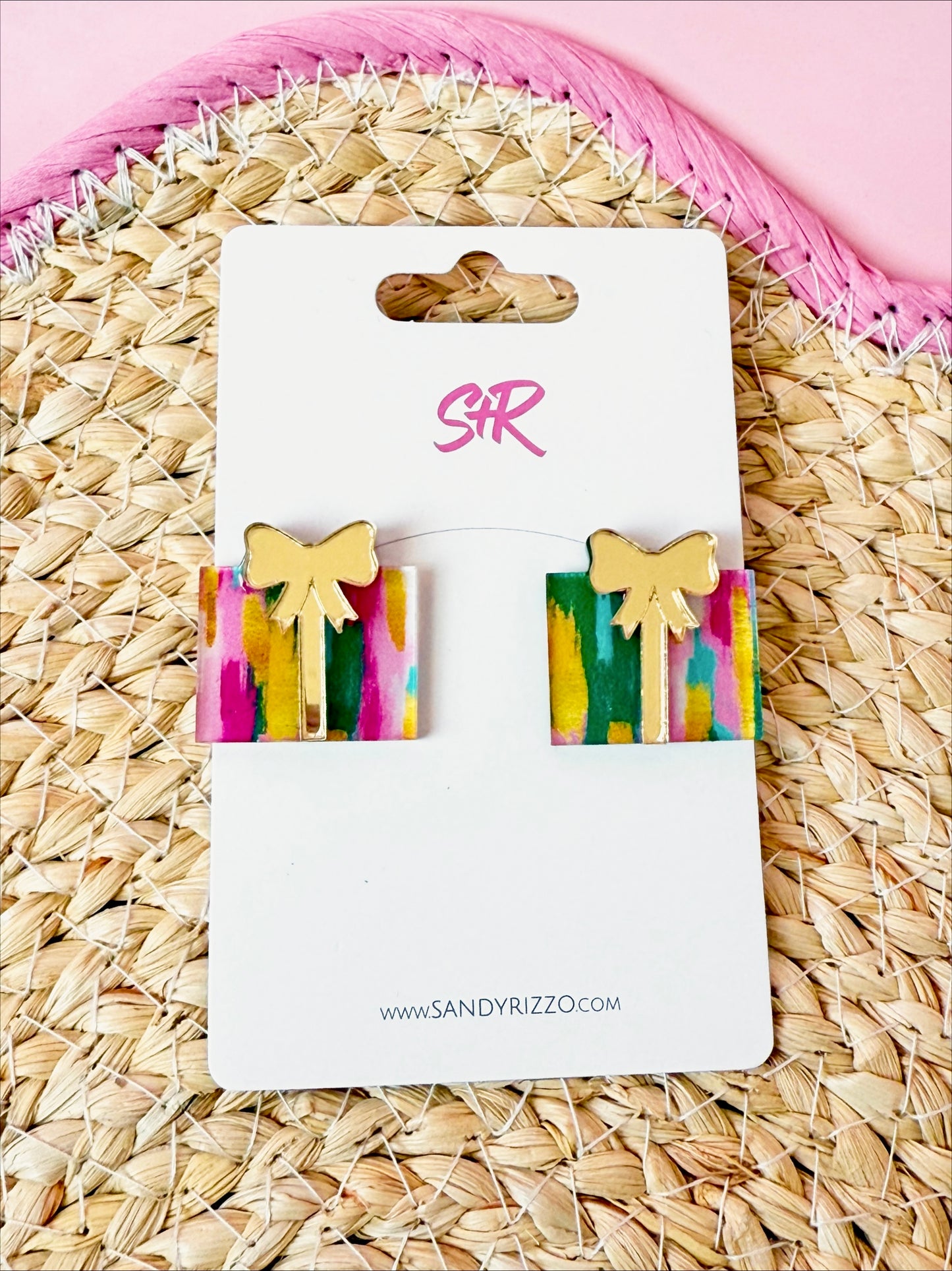 Color Play Christmas Present Stud