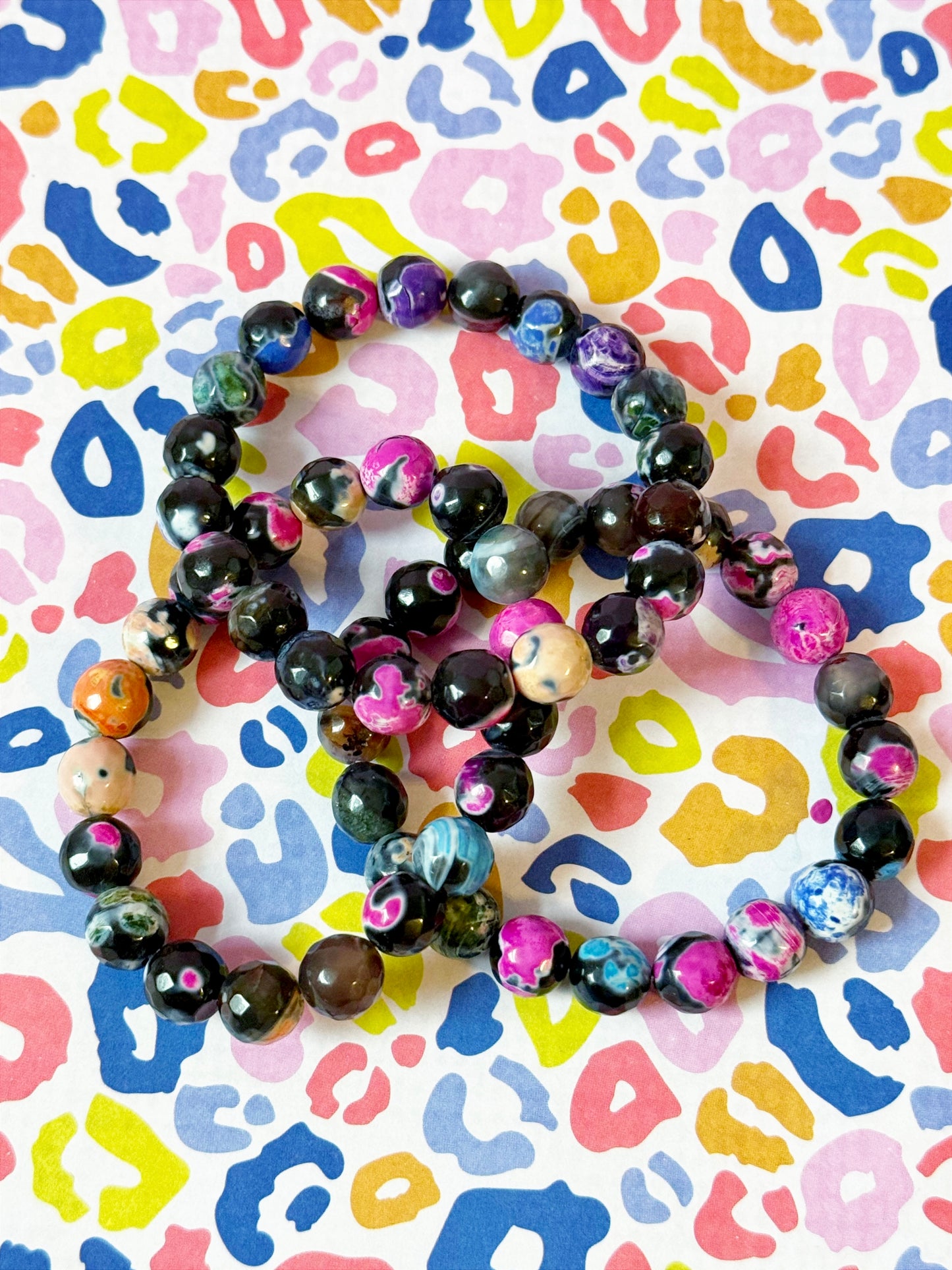 Party Agate Single Bracelet