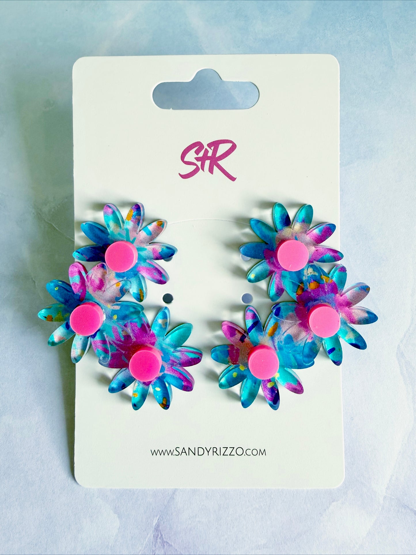 Rocking Retro Triple Daisy