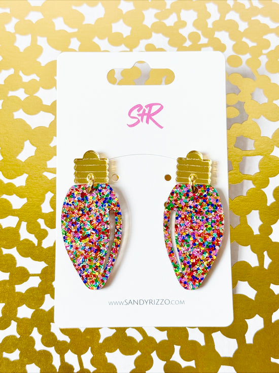 Confetti Dot Lightbulb