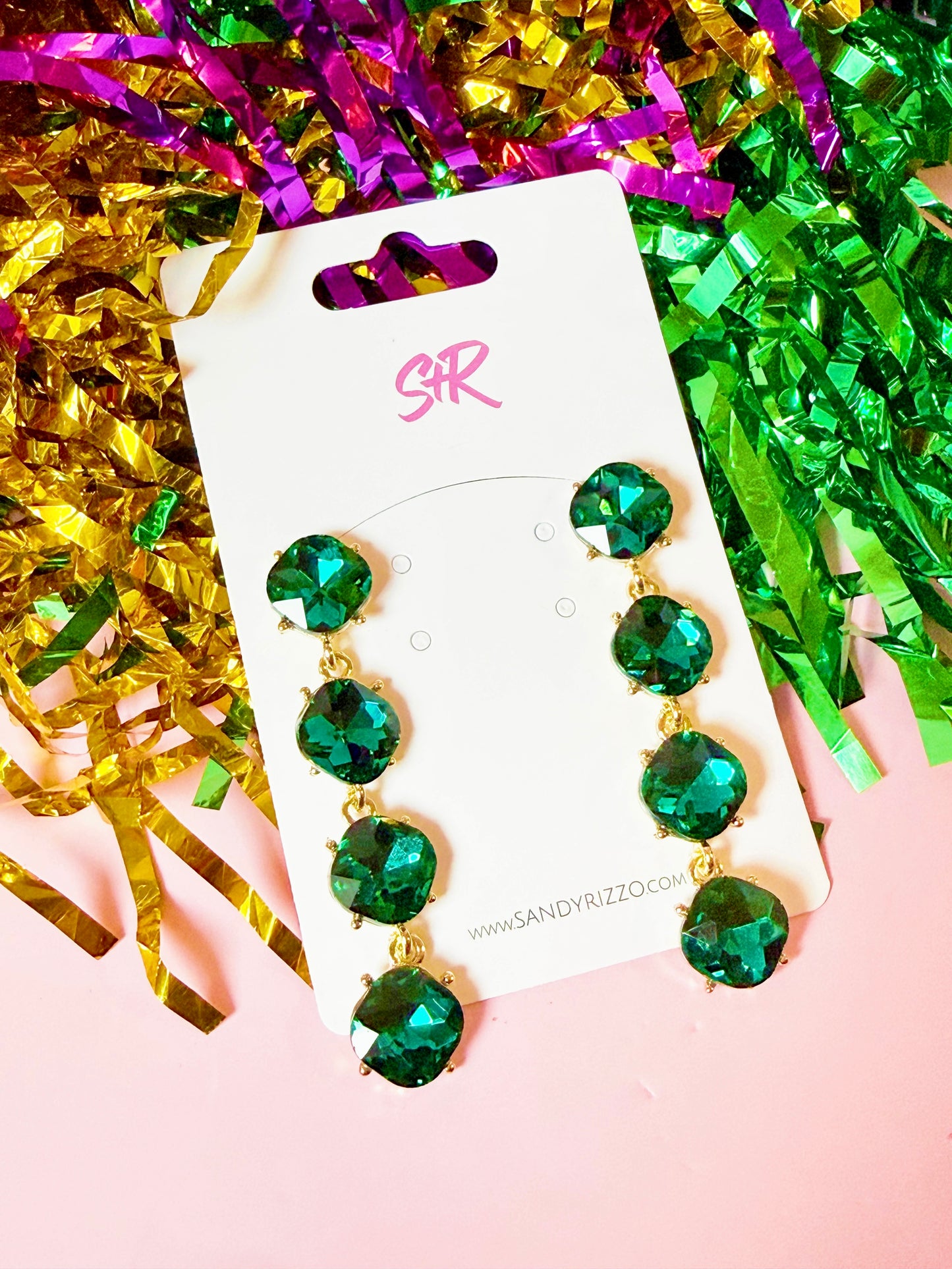 Green Goddess Dangles