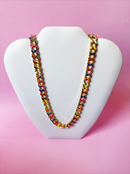 Colorful Chain Necklace
