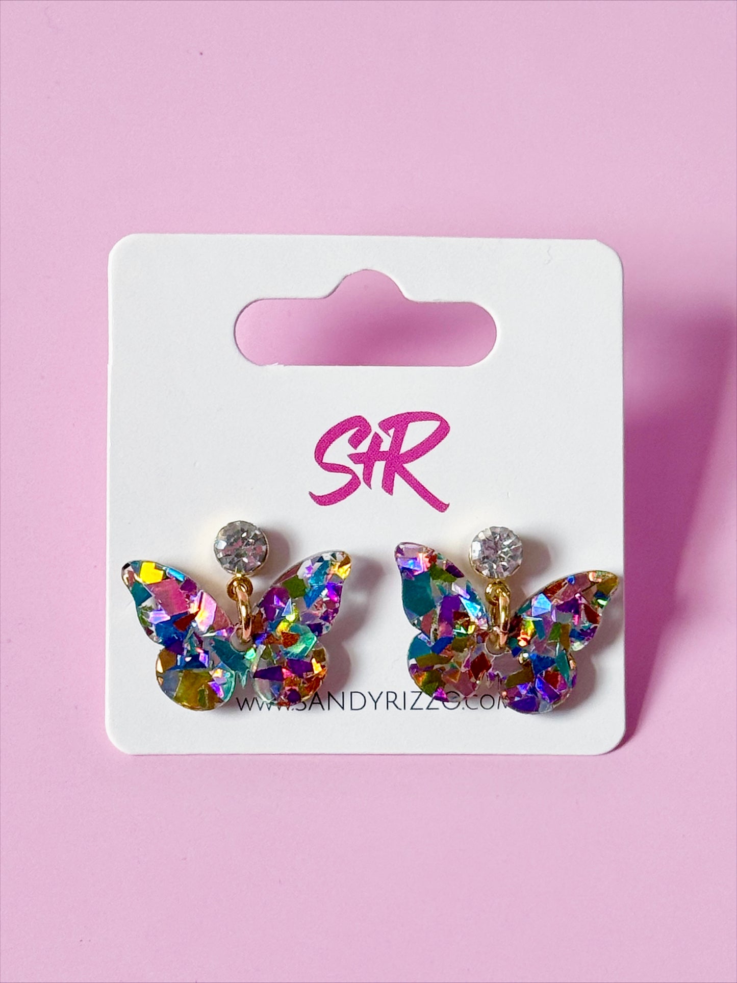 Confetti Tween Butterfly Dangle