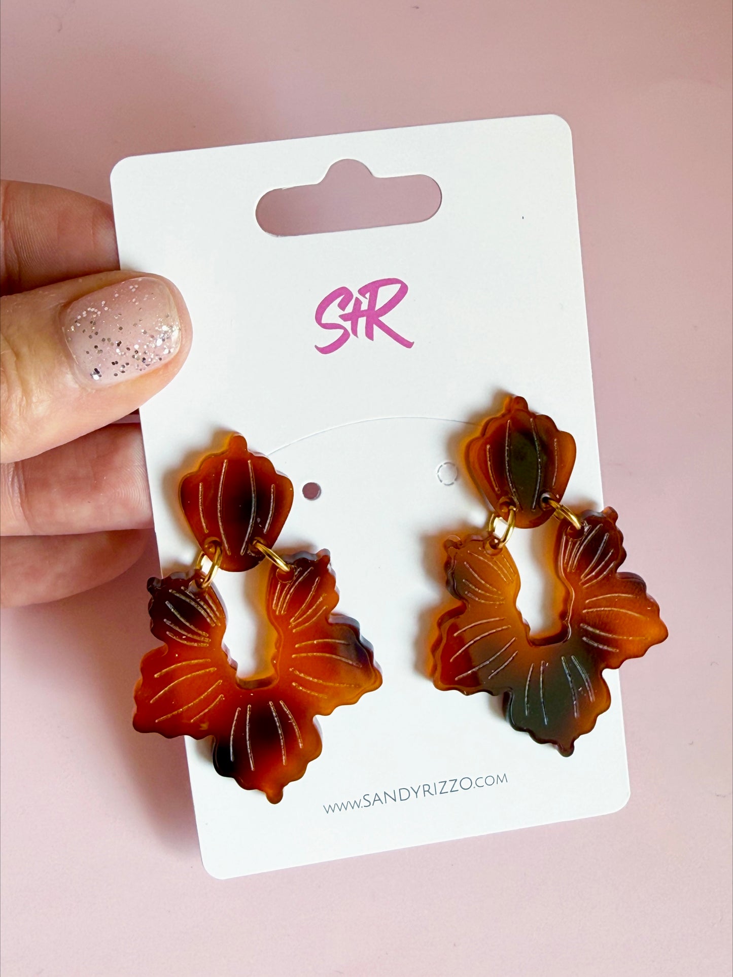 Caramel Tortiose Shell Priscilla