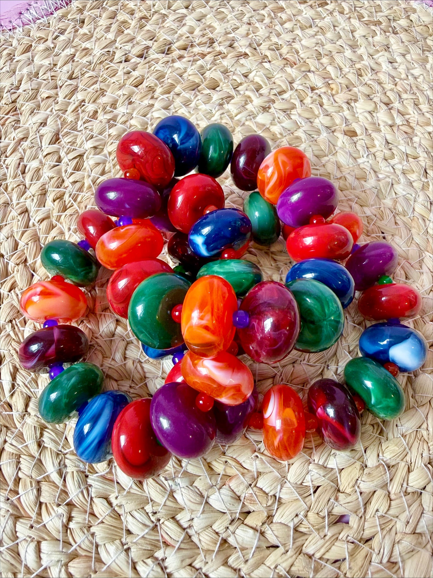 Fall Sandy Stretch Bracelet