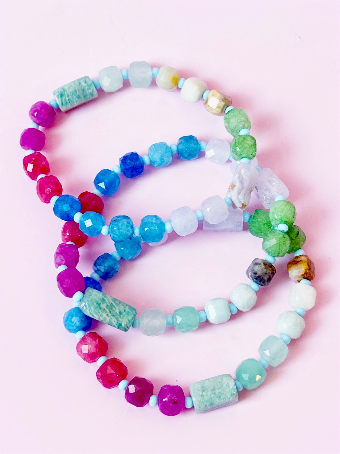 Blue Color Pop Bracelet