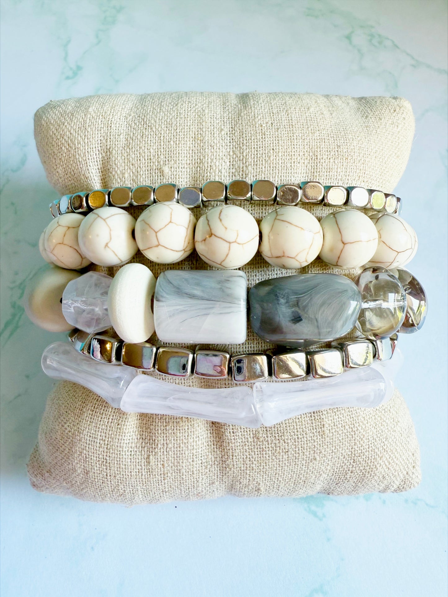 Silver Stone Deluxe Stack