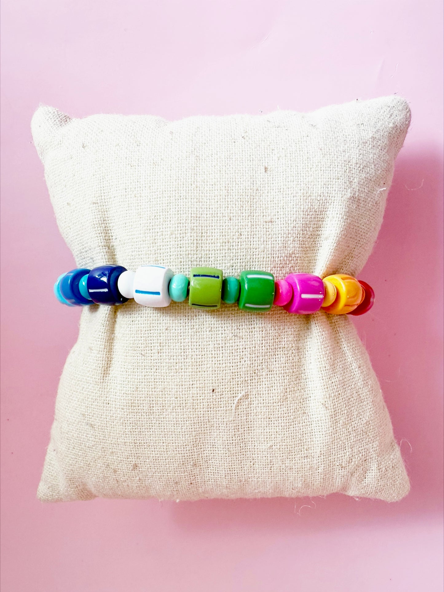Rainbow Bright Stretch Bracelet
