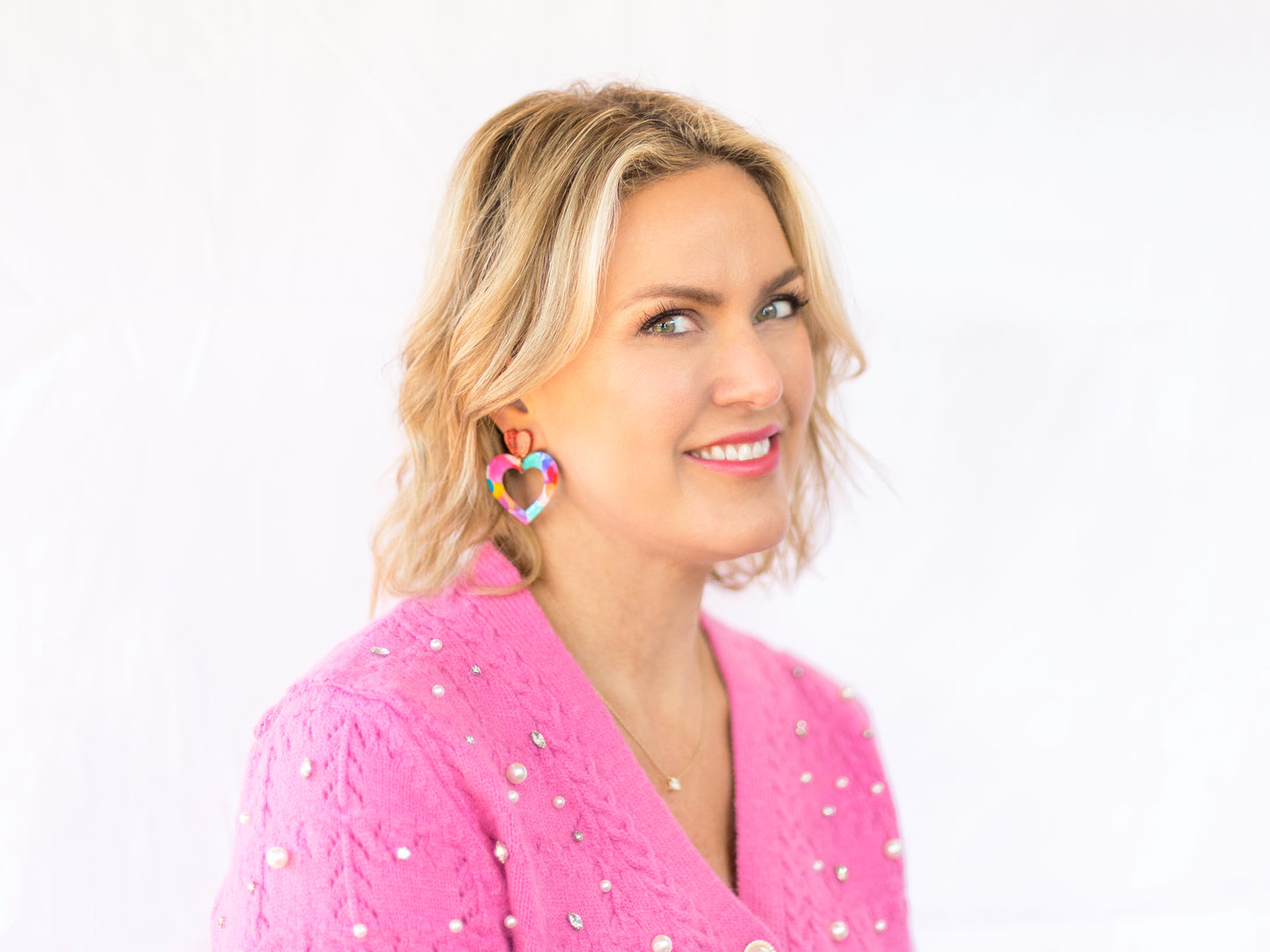Art Flirty Heart Dangle
