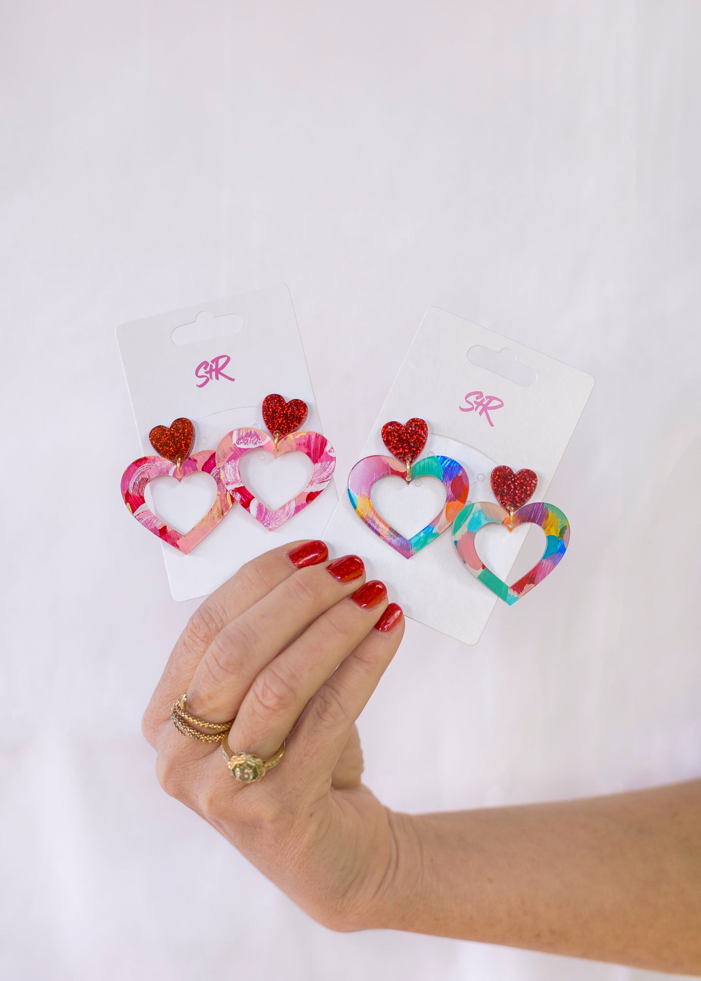 Art Flirty Heart Dangle