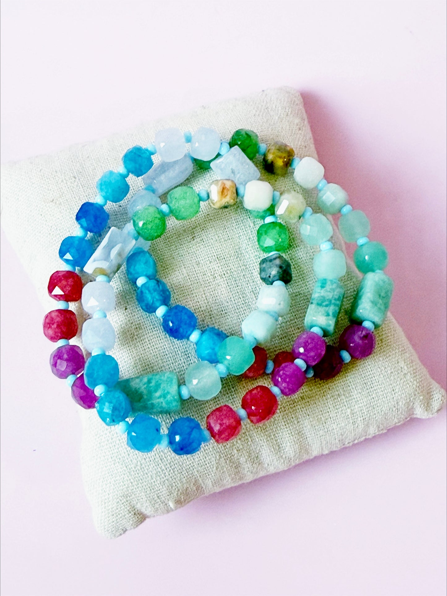 Blue Color Pop Bracelet