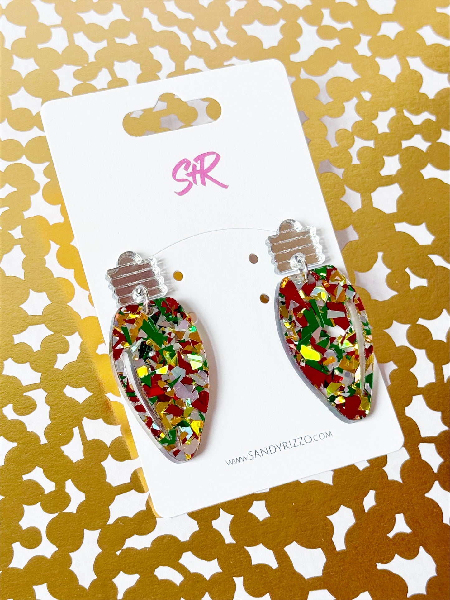 Traditional Confetti Lightbulb