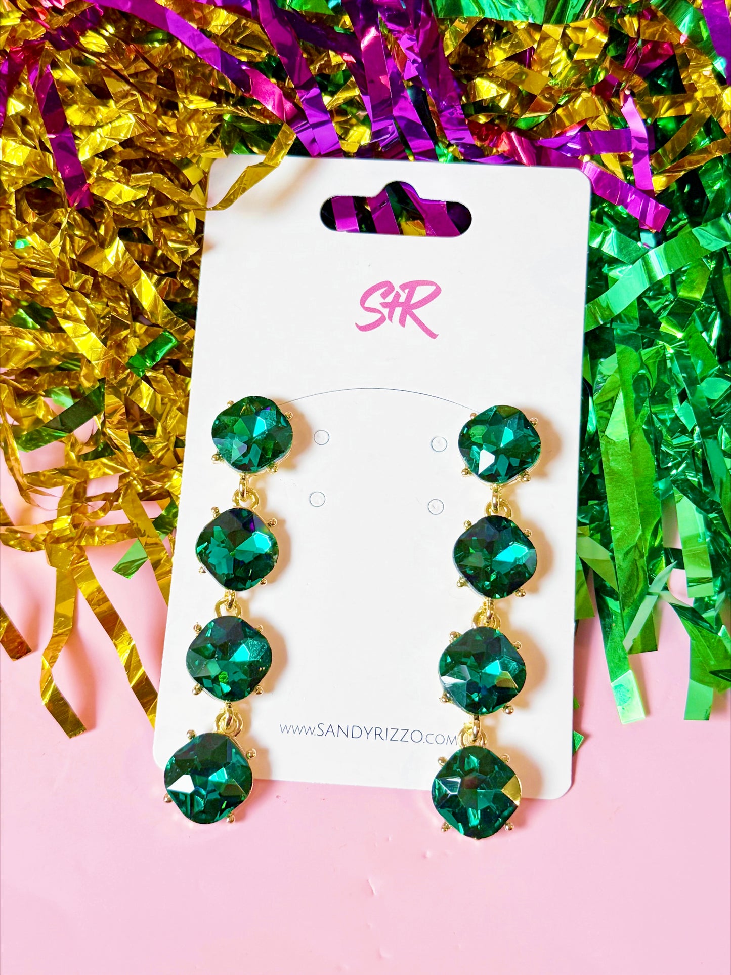 Green Goddess Dangles