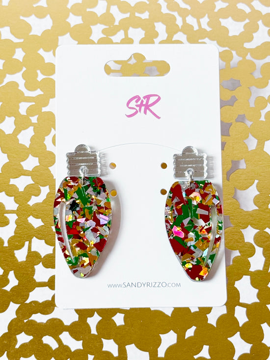 Traditional Confetti Lightbulb