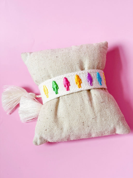 White Nutcracker Bracelet