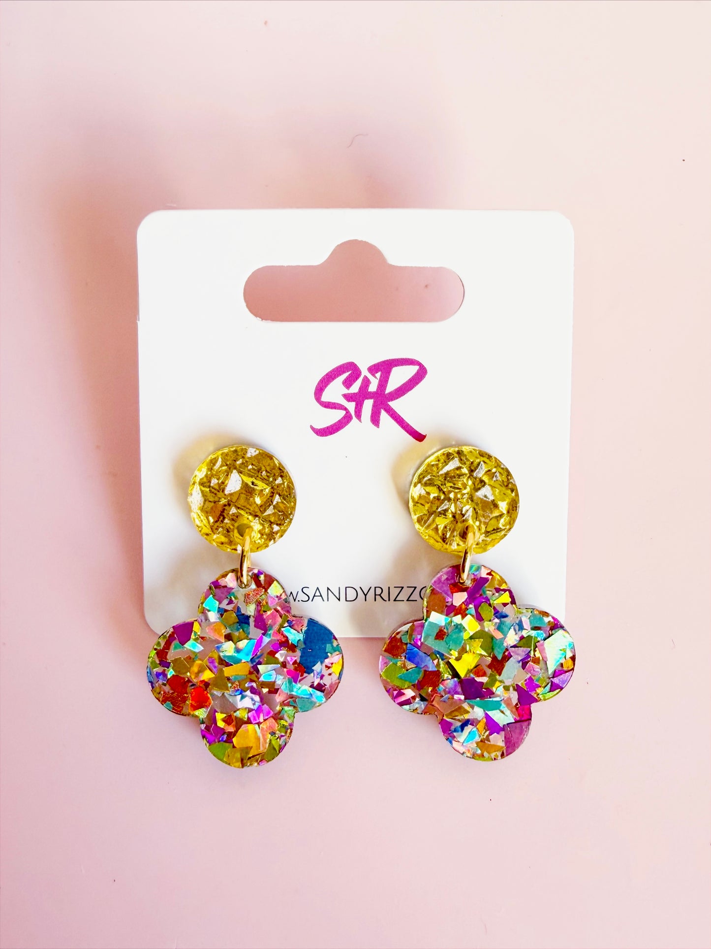 Pop of Color Quatrefoil