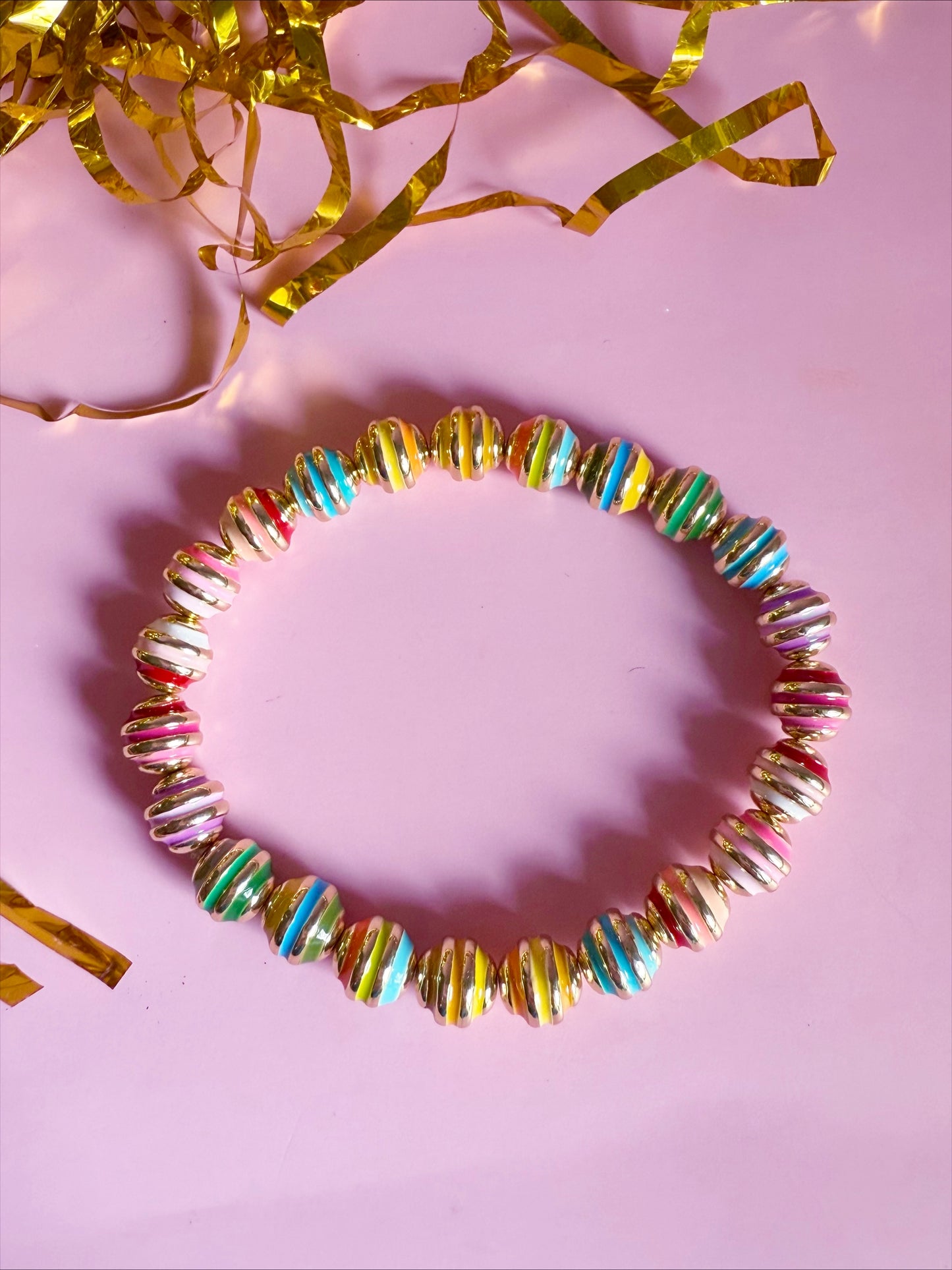 Sound and Color Stretch Bracelet