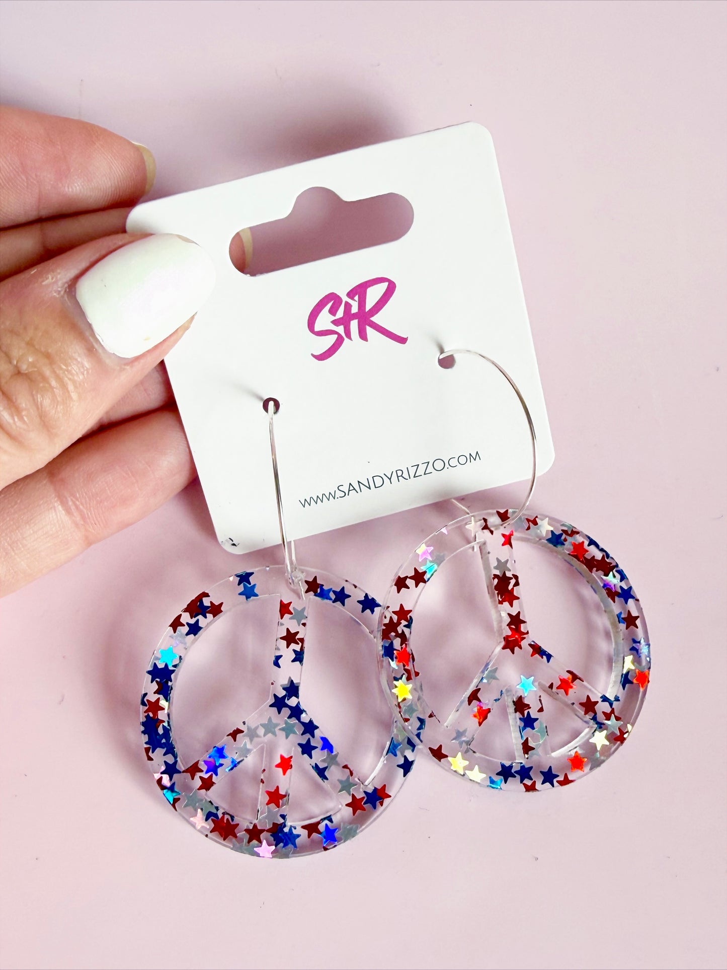 USA Peace Dangle