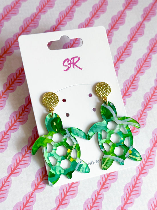 Art Sea Turtle