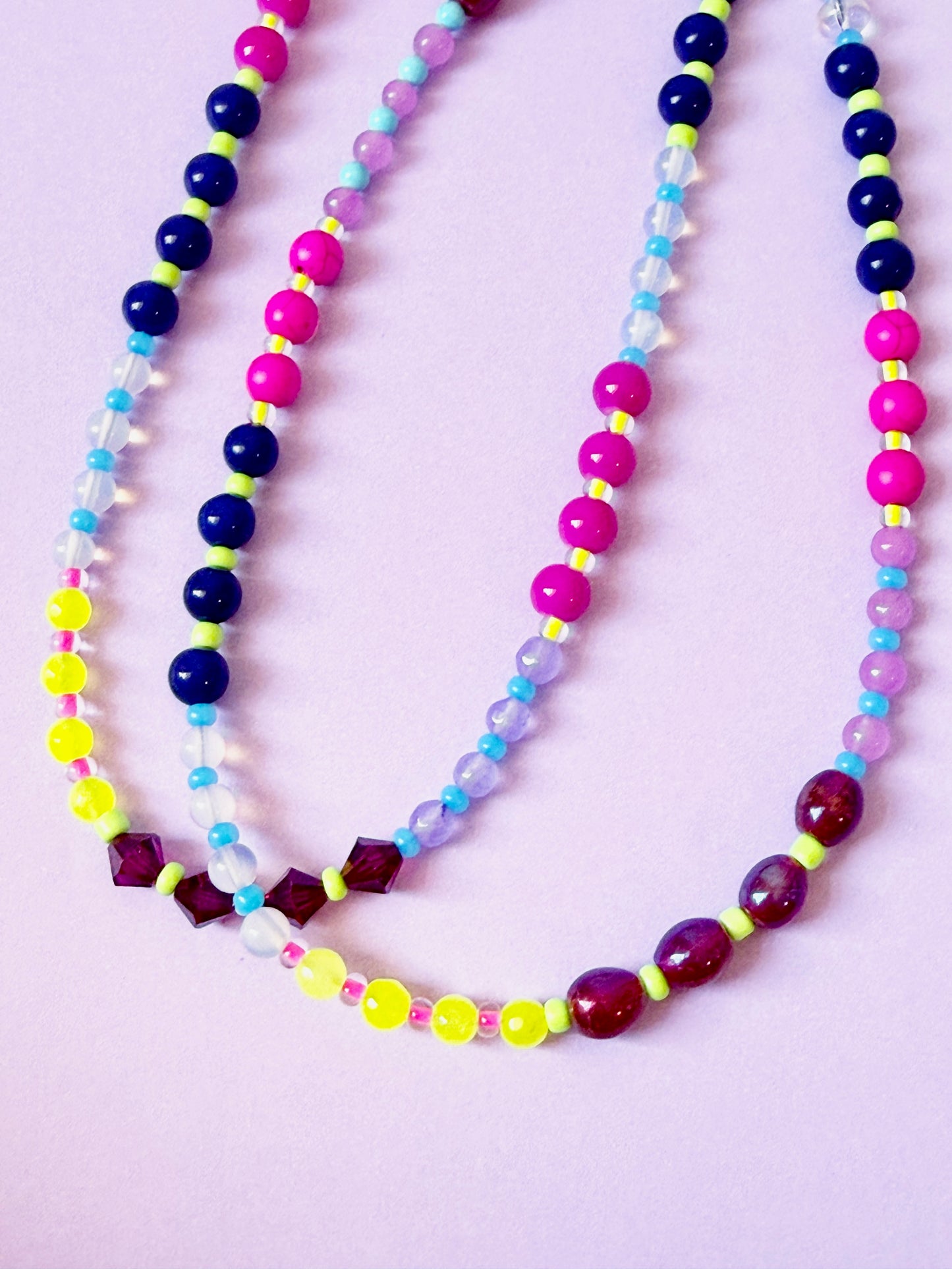 Color Block Necklace