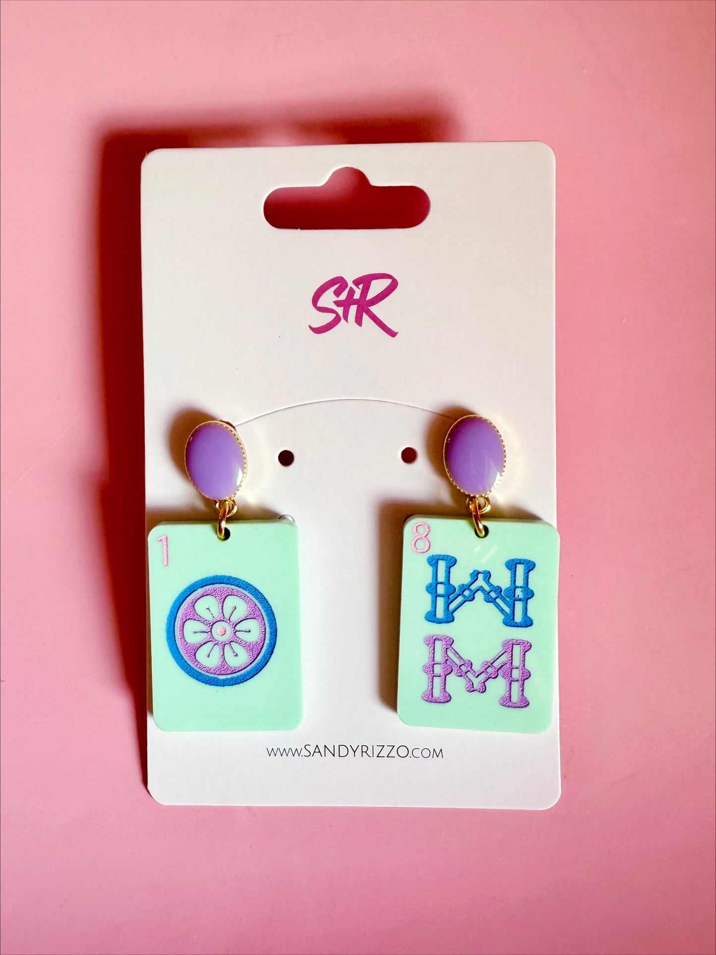 Mint Mahjong Dangle