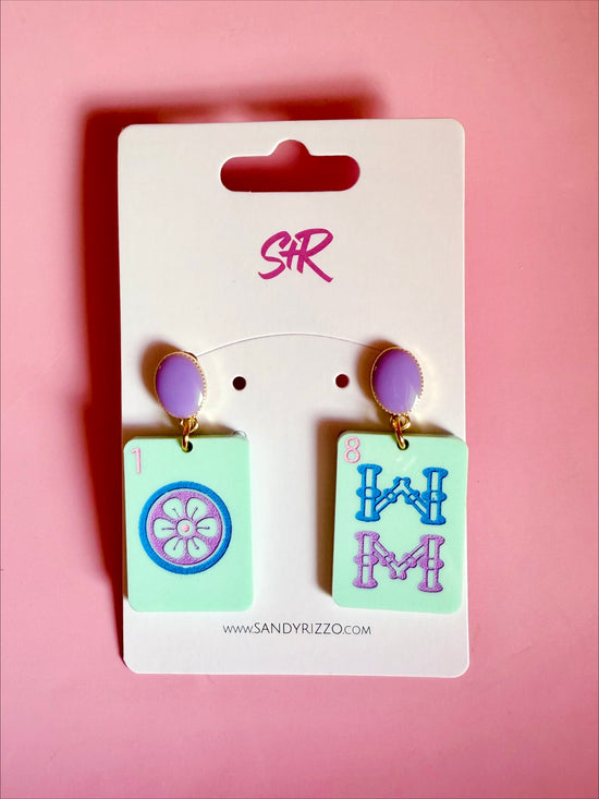 Mint Mahjong Dangle