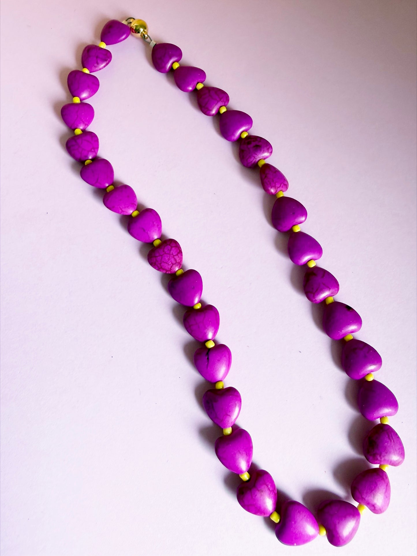 Purple Heart Necklace