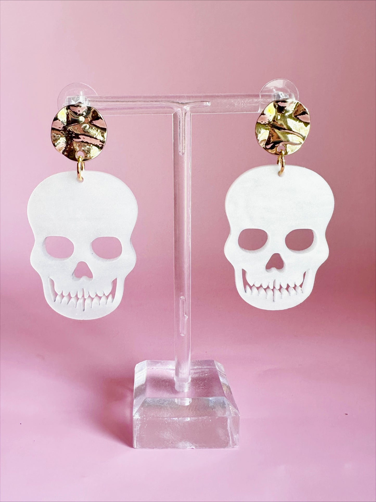 White Pearl Skulls