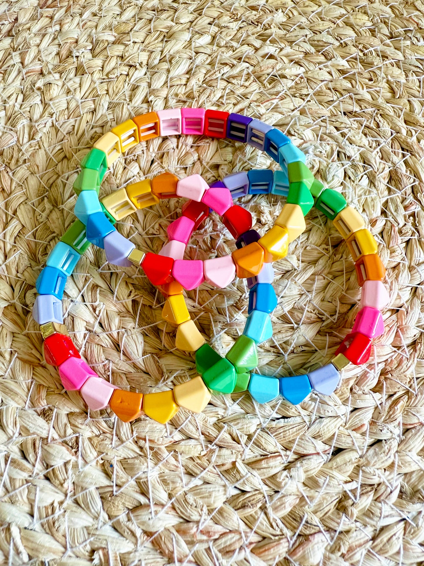 Rainbow Studded Bracelet
