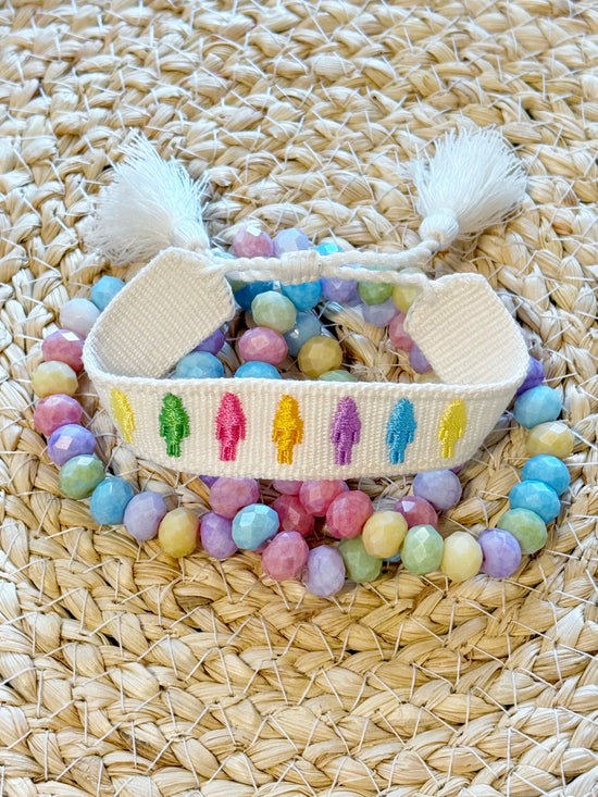 White Nutcracker Bracelet