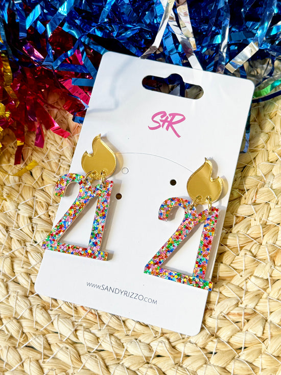 21st Birthday Dangle