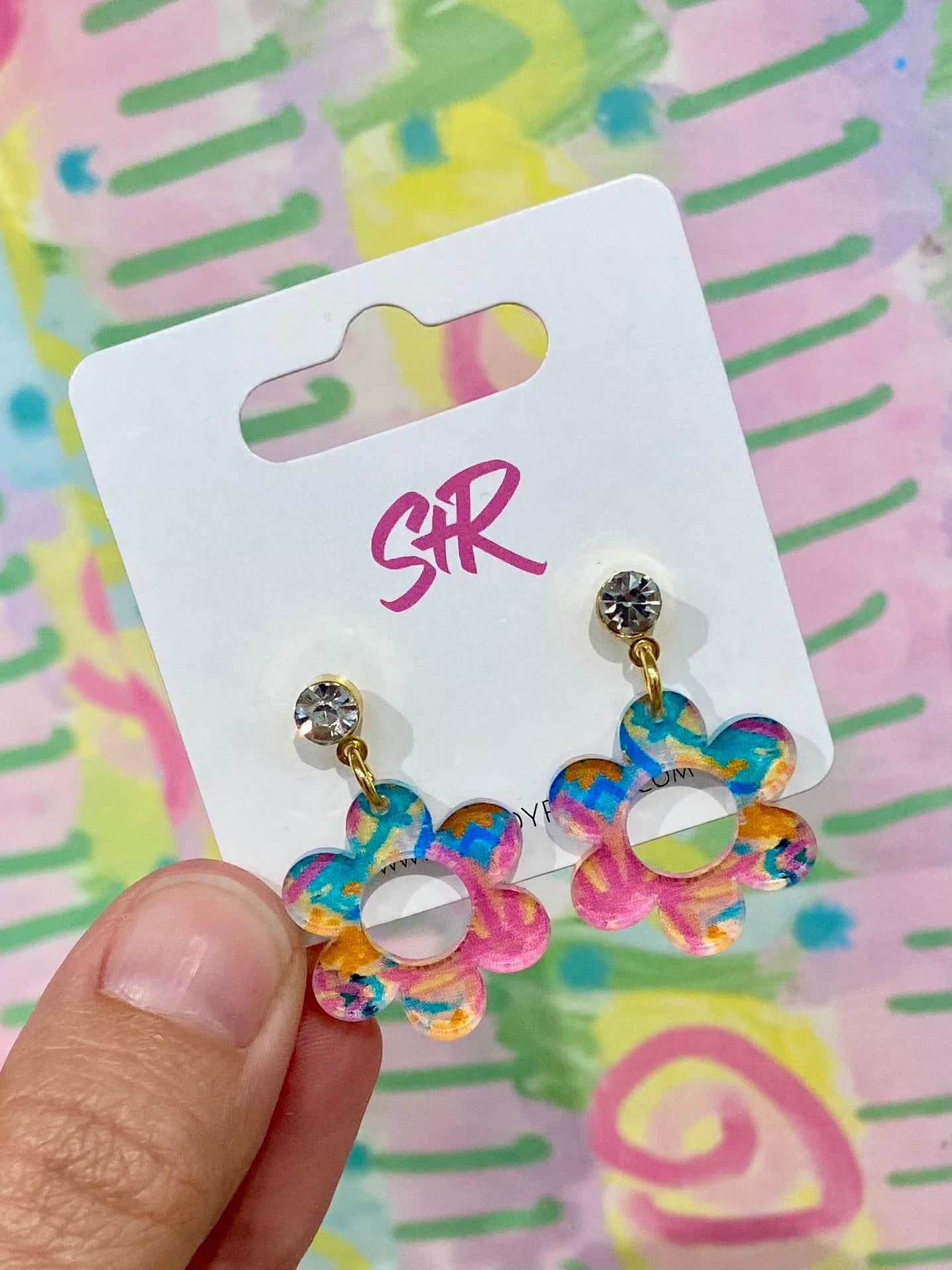 Bloom Petite Flower Dangle