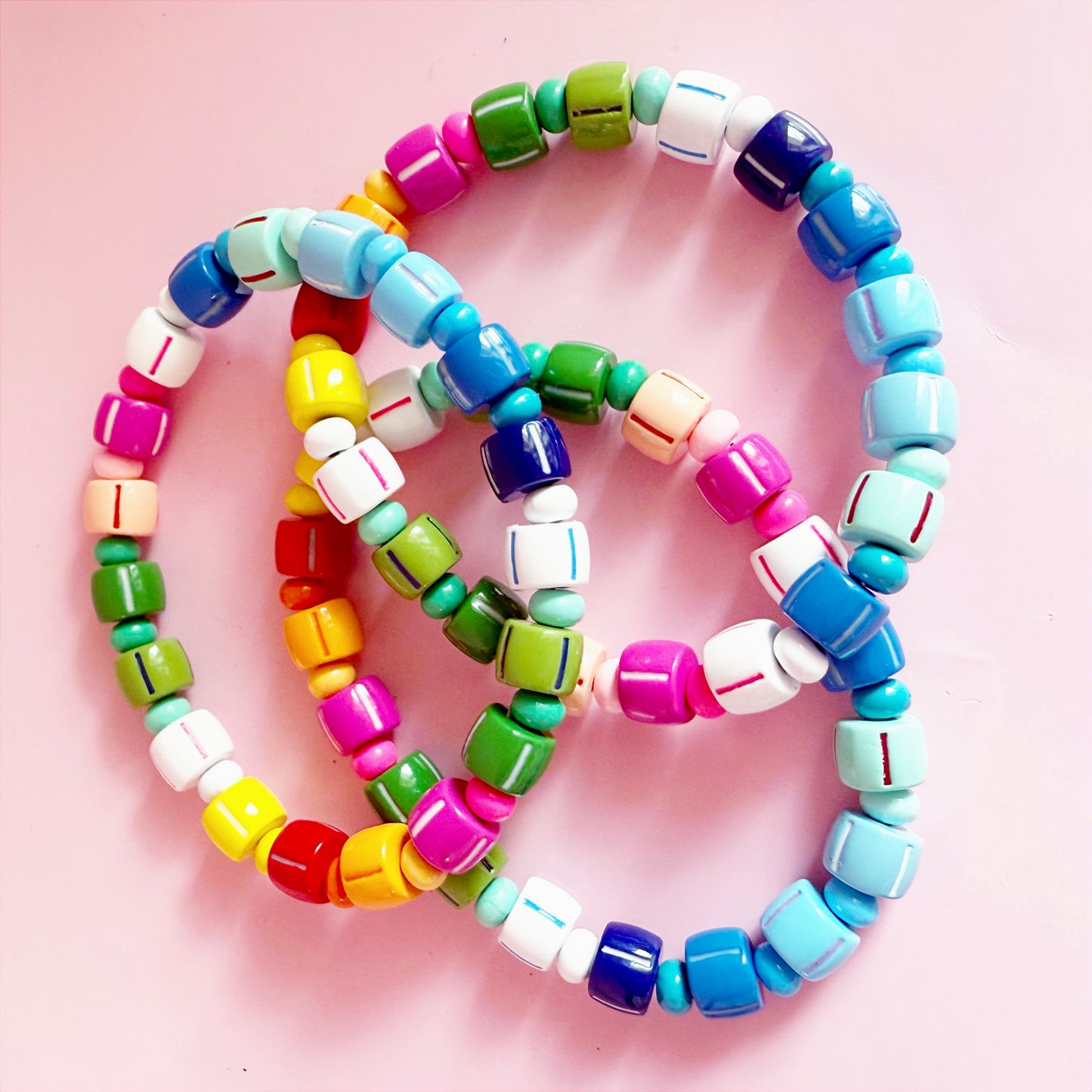 Rainbow Bright Stretch Bracelet