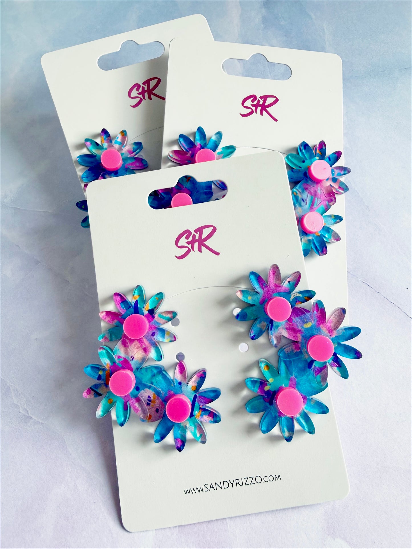 Rocking Retro Triple Daisy