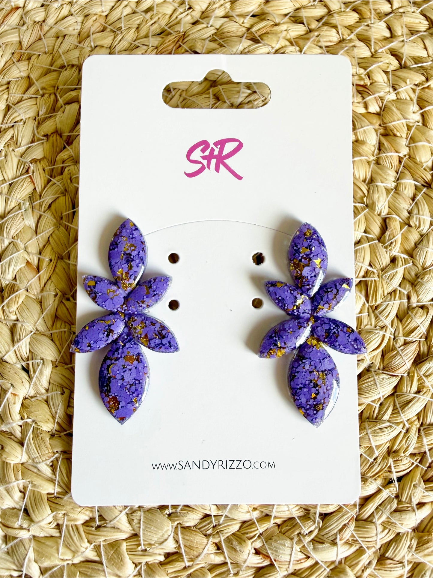 Purple and Gold Lea