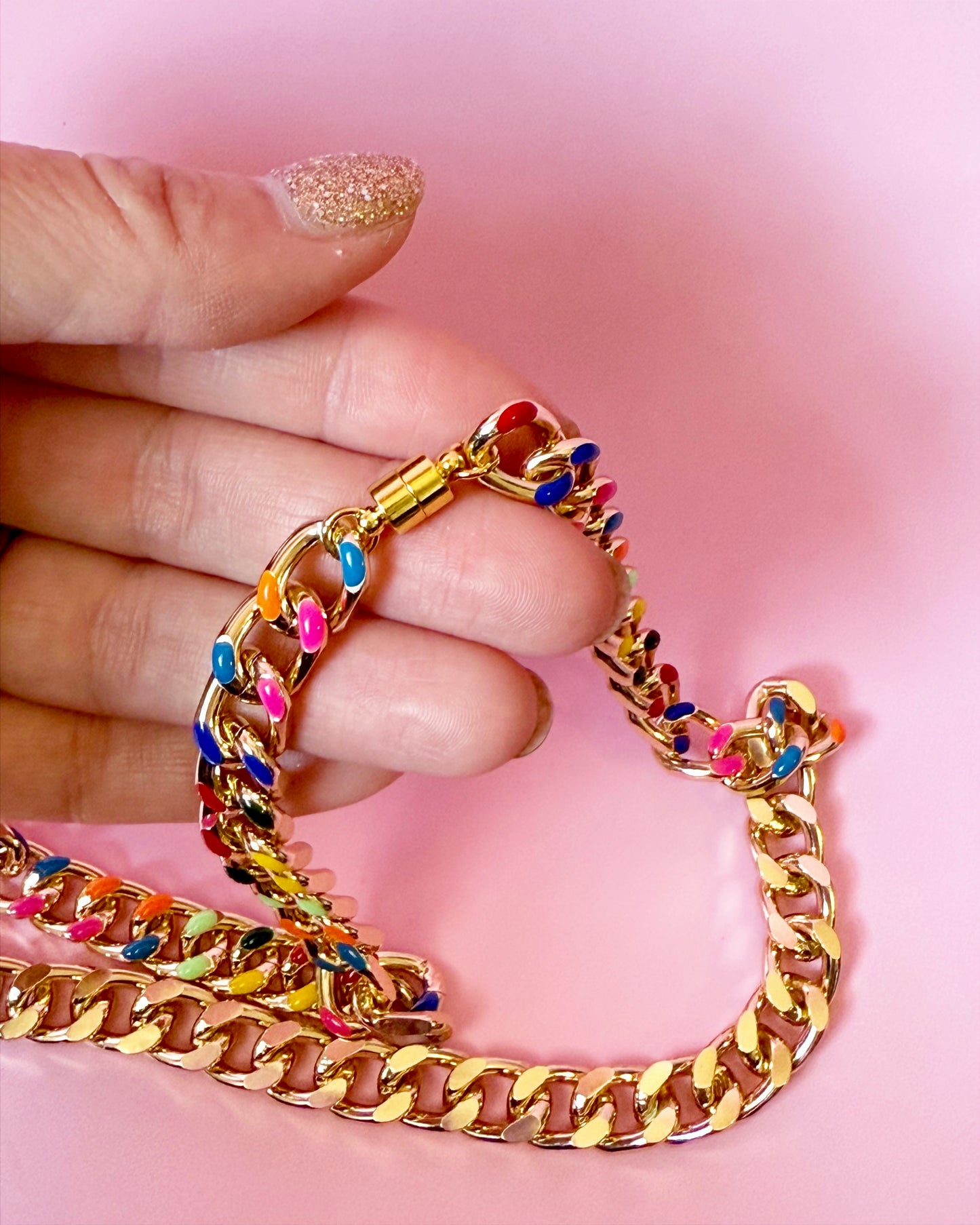 Colorful Chain Necklace