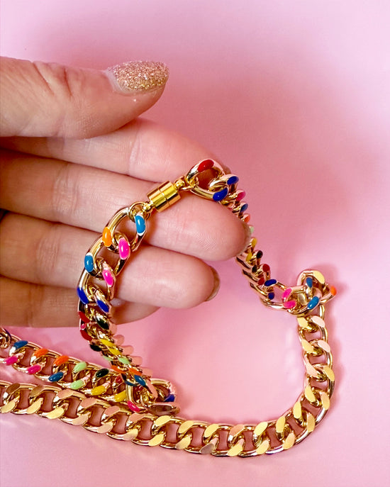 Colorful Chain Necklace