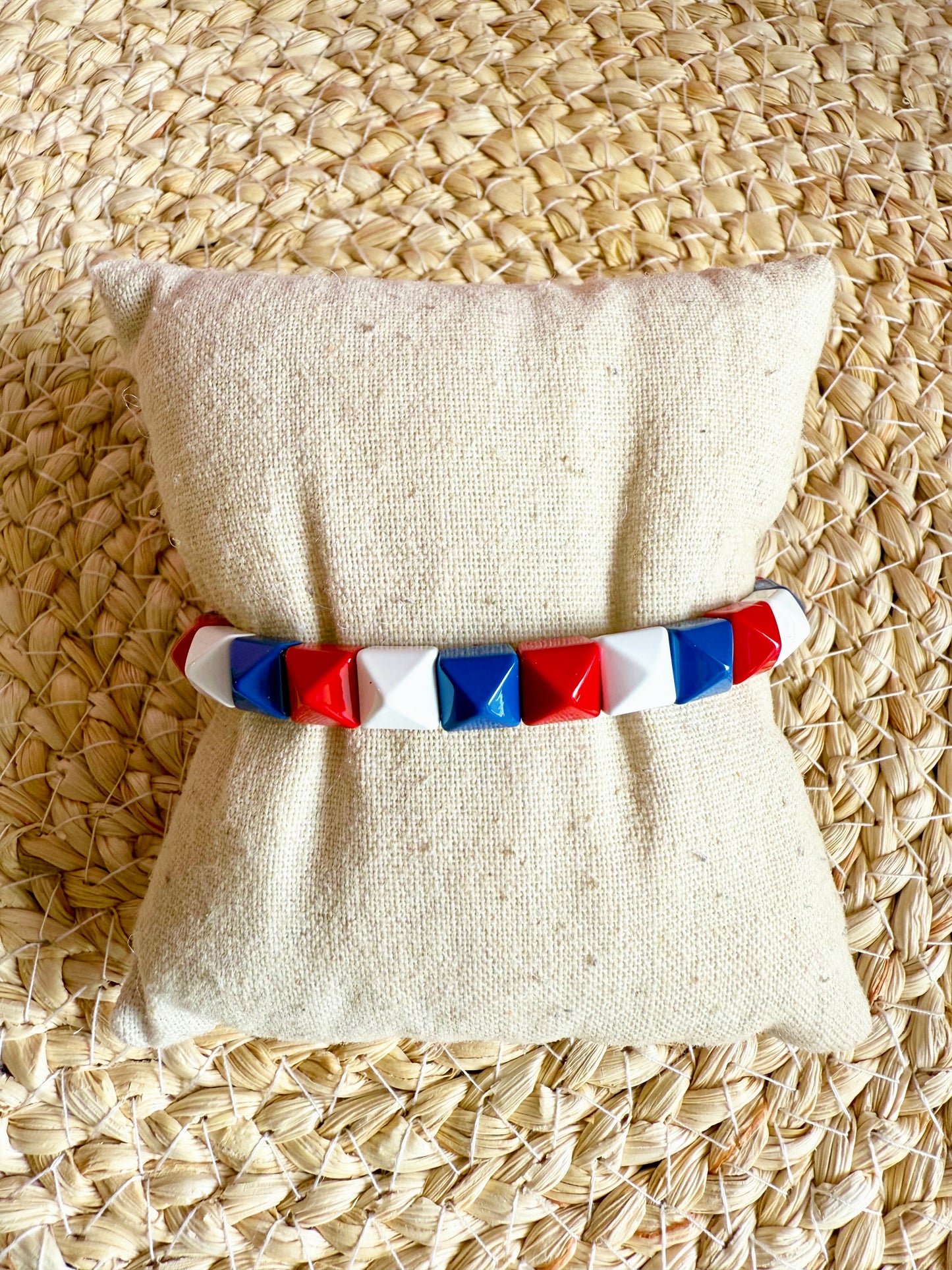 Party in the USA Studded Stretch Bracelet