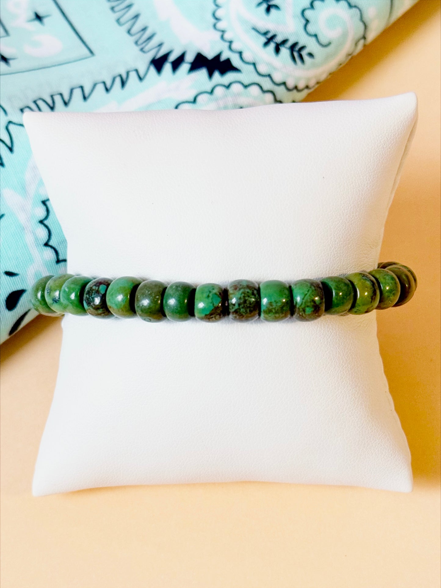 Green Turquoise Single Bracelet