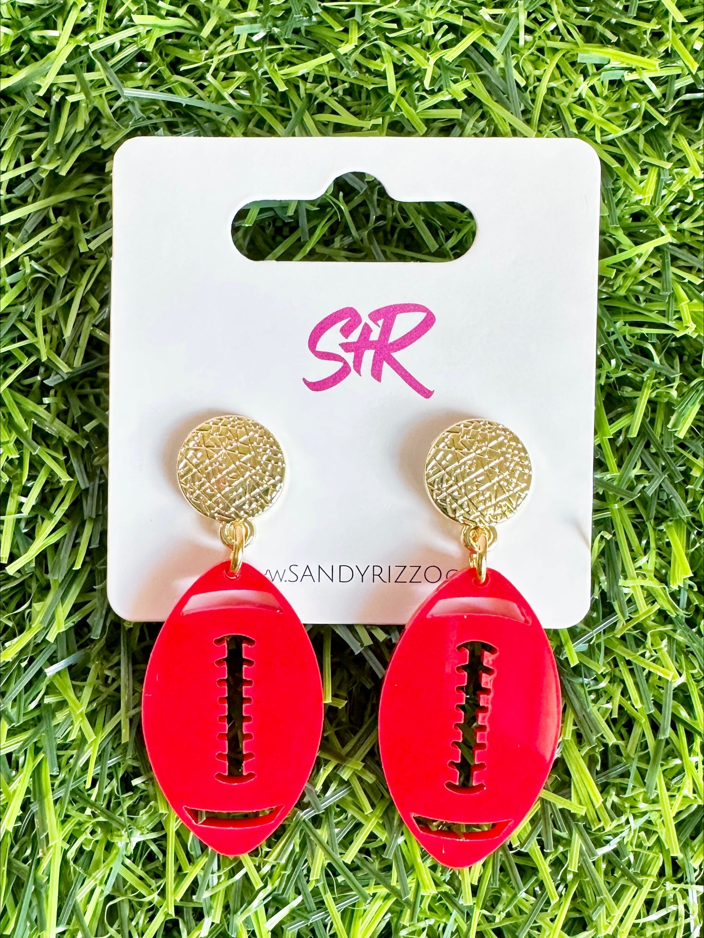 Petite Football Dangle