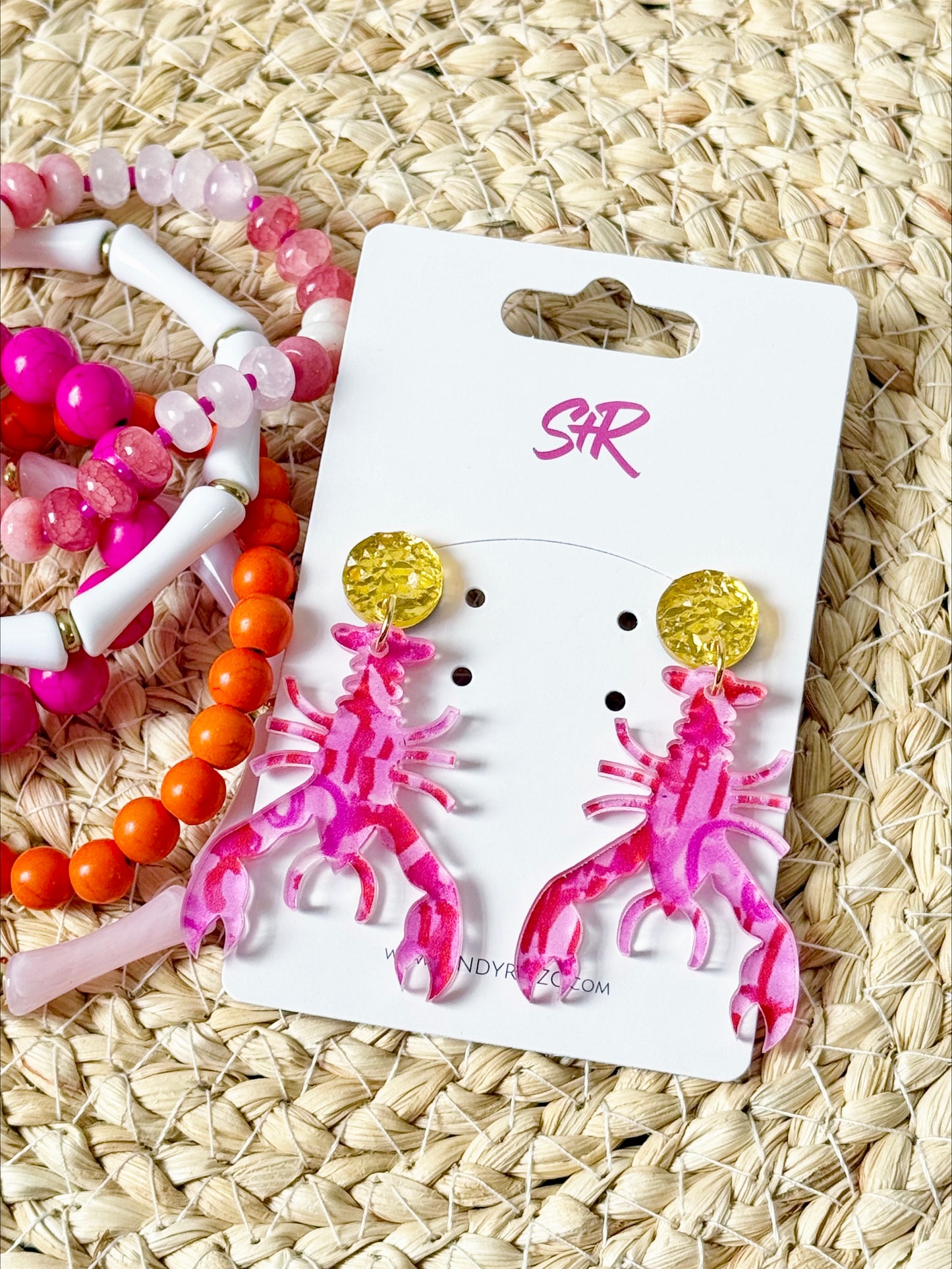 Bayou Blush Art Crawfish