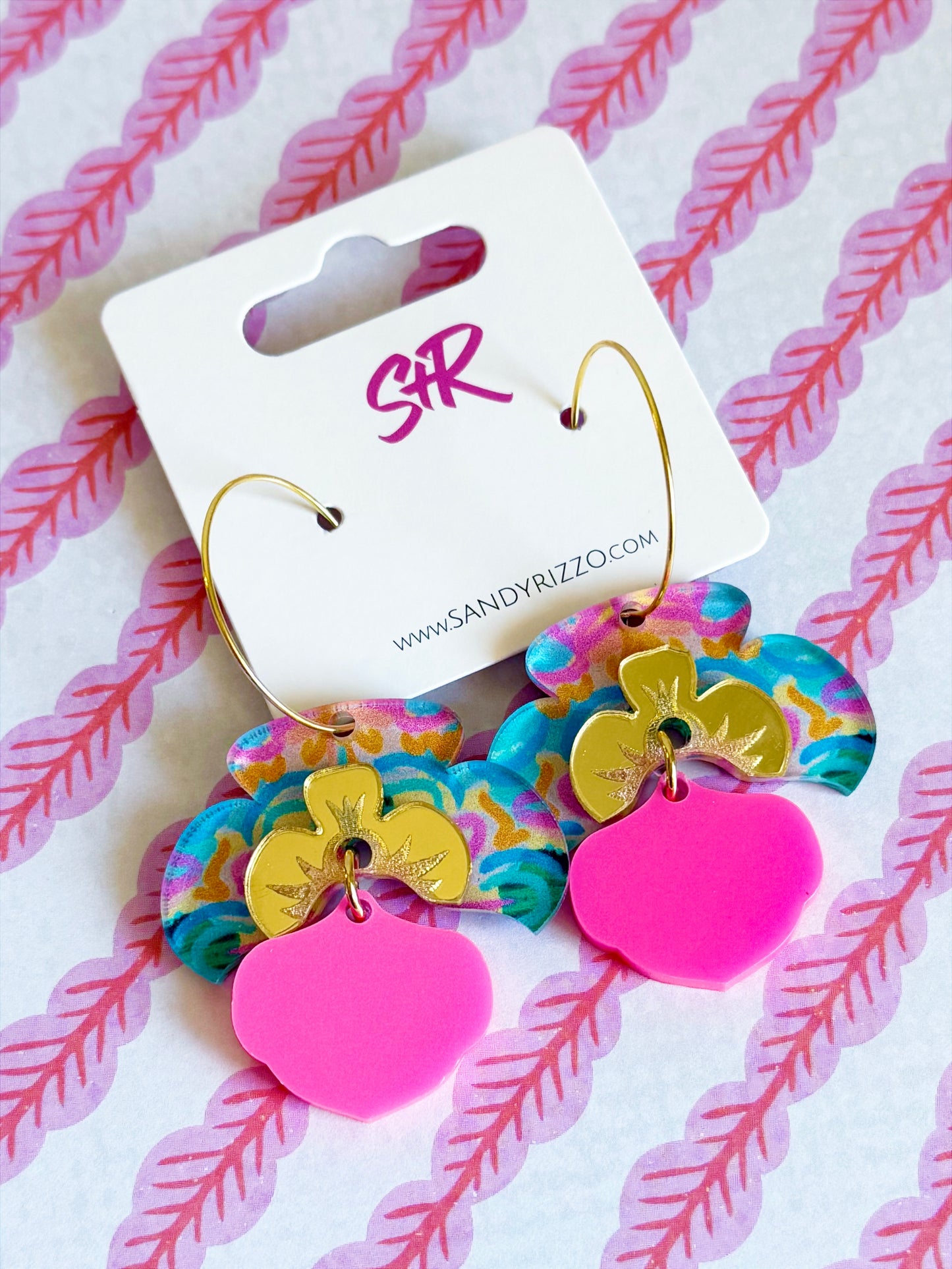 Hot Pink Pansies