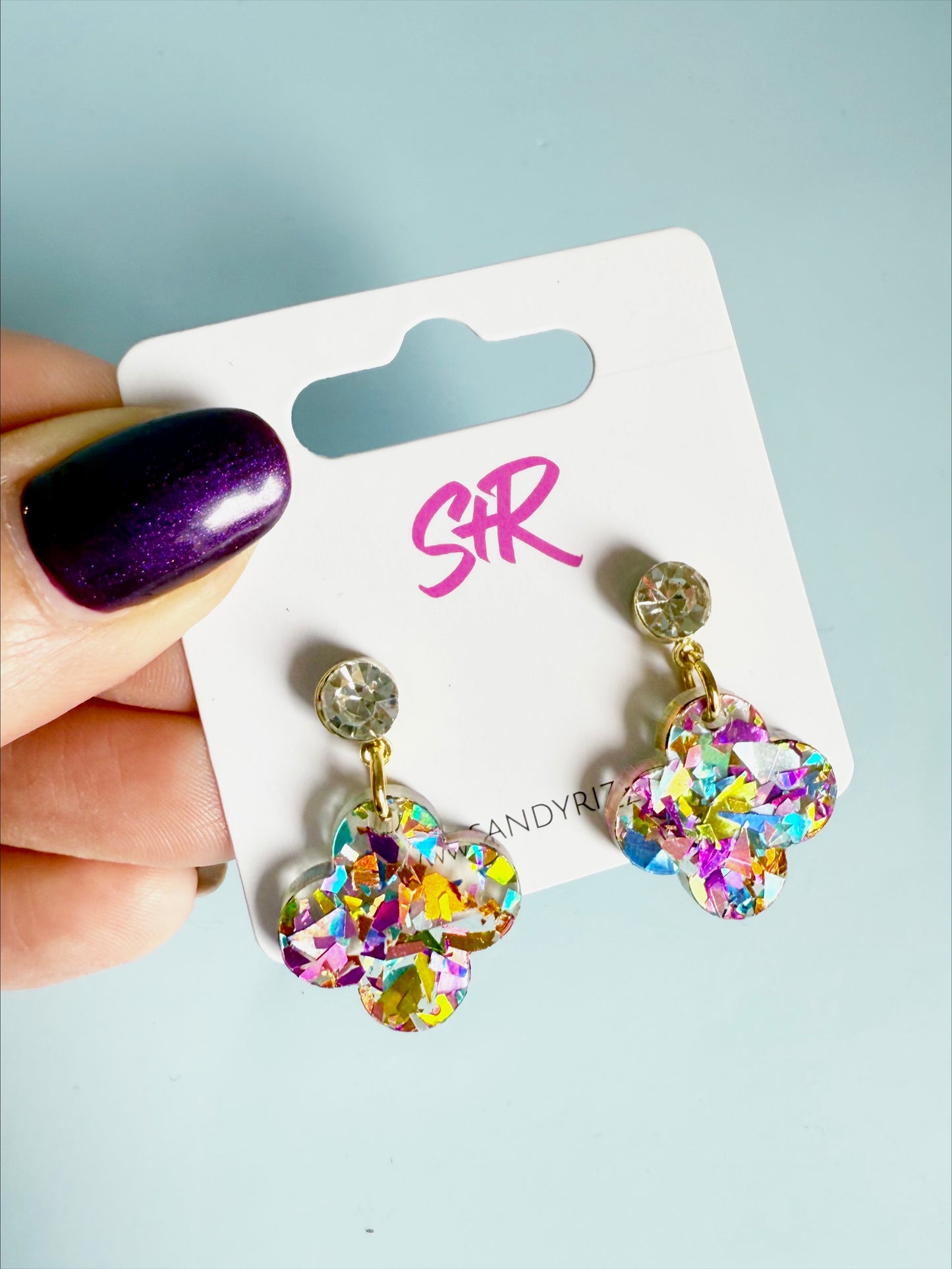 Multicolor Quatrefoil