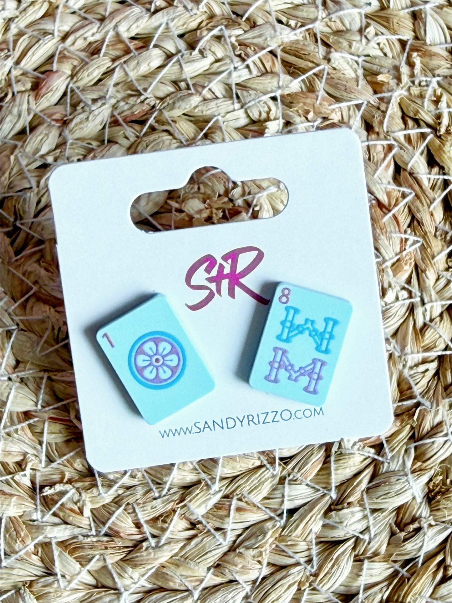 Blue Mahjong Stud