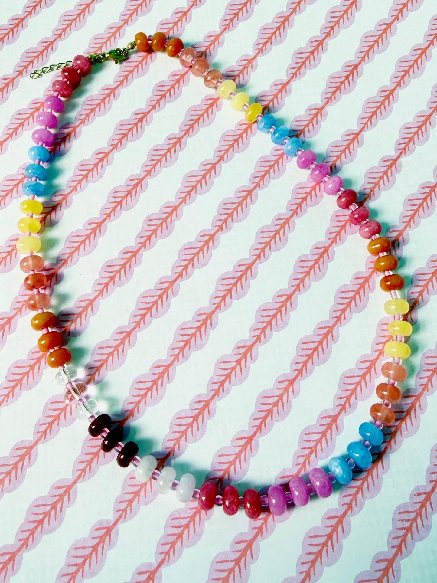 Candy Beaded Necklace