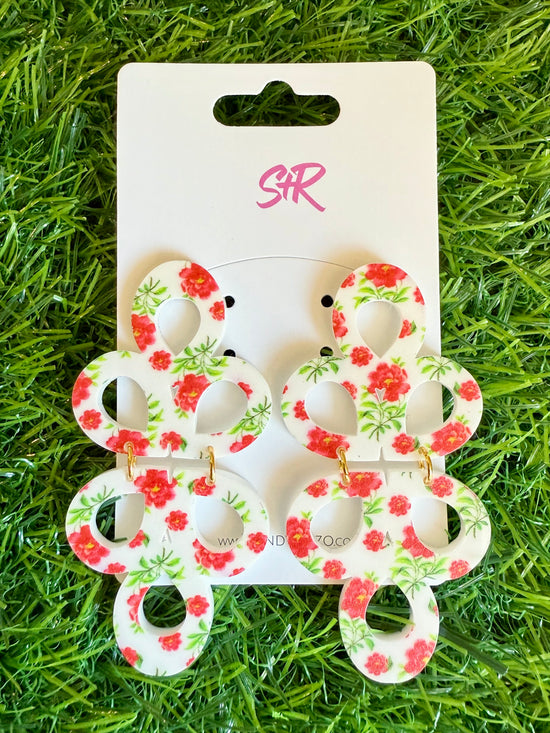 Red Floral Janey