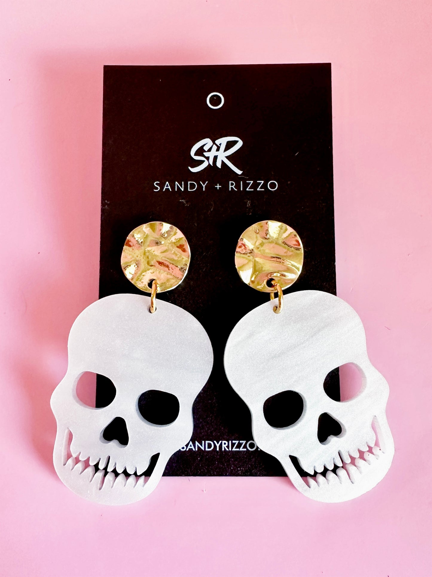 White Pearl Skulls